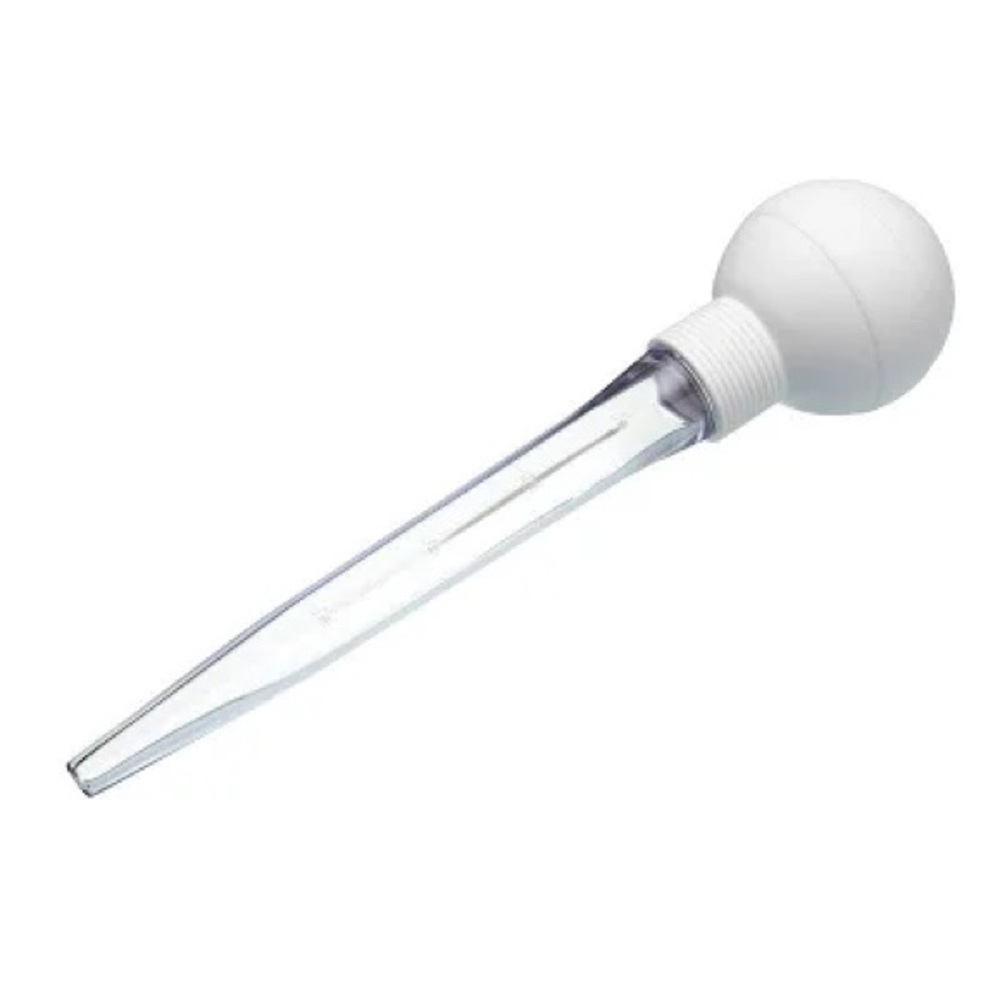 KitchenCraft Deluxe Turkey Baster Acrylic 12 inches